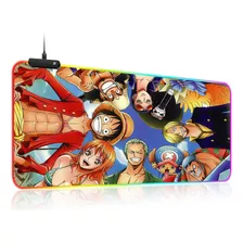 Rgb Mouse Pad Anime Hat-lufy Characters Custom Design Mousep