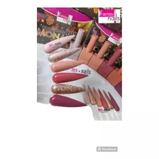 Coleccion Gel Semipermanente 6 Pz , , Fantasy Nails Color Monarca Vol. 1