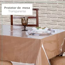 Toalha Para Mesa - Plastico Transparente Pvc Quadrada Peq