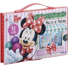 Maleta De Pintura Minnie Mouse C/72 Unidade