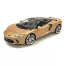 Miniatura Mclaren Gt Dourado Welly 1/24