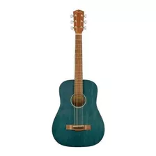 Fender Fa-15 Escala 3/4, Azul, Guitarra Acústica Con Gig Bag