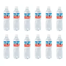 Agua Mineral Eco Con Gas 500 Ml Pack X12 Zetta Bebidas