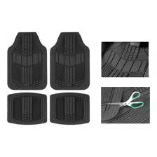 Tapetes Auto Suv Universal 4 Pcs Texturizado Sport Premium