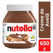 Creme De Avelã Com Cacau Nutella Ferrero 650g