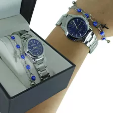 Relógio Feminino De Ponteiro Prova D'água Original +pulseira