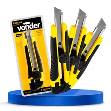 Kit 3 Estiletes Profissional 18mm Vonder Trava Giratoria 