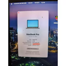 Macbook Pro M1 512gb Impecable 