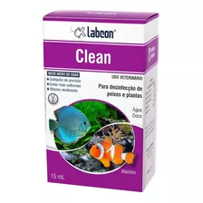 Alcon Labcon Clean 15ml Para Desinfecção De Peixes E Plantas