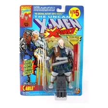 Toybiz Cable 3ª Edição (marvel) Xforce - Raro E Lacrado!!