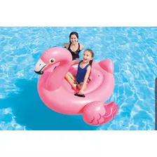 Boia Flamingo Inflável Grande Para Piscina 141cm Mor