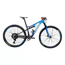 Bicicleta Trinx P1300 Pro Factory Doble Suspención Rodado 29 Color Azul Tamaño Del Cuadro M