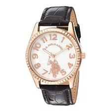 U.s. Polo Assn. Reloj Casual De Cuarzo Para Mujer, Color: Ma