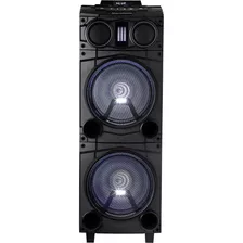 Torre De Som Gradiente Black Bass Bluetooth 2x Woofers 10