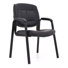 Silla De Visita Oriana Interlocutor - Ergoclass® Color Negro