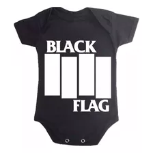 Body Bebê Black Flag - 22