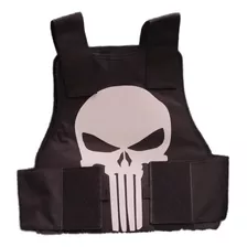 Chaleco Cosplay Punisher Porta Placa