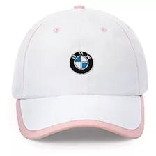 Bmw - Gorra De Microfibra Para Mujer Color Blanco Gorra