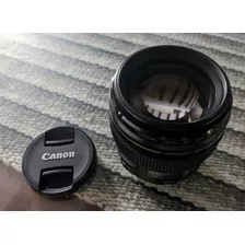 Canon Ef 85 Mm 1.8 Usm Ultrasónico En Excelente Estado