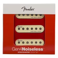 Set De Captadores Fender P/ Guitarra Gen 4 Noiseless Strato