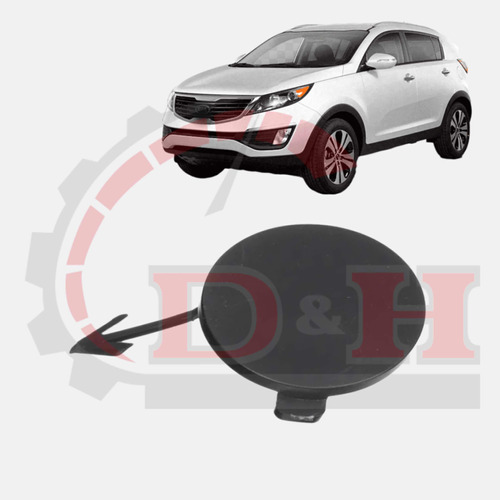 Tapa Remolque Parachoque Shm-kia Sportage 2011-2017 /3w Foto 3