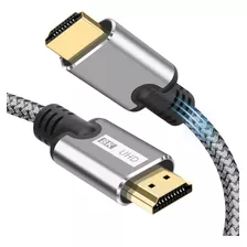 Cable Hdmi 2.1 48 Gbps 8k@60hz Hdr 10 Pc Ps5 Xbox 5m