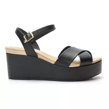 Sandalias Slides Beira Rio Ajuste En Hebilla Para Mujer