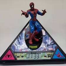 Action Figure Relógio Homem Aranha