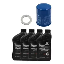 Pack Filtro Aceite + Golilla + 4 Aceites 0w20 Honda Original