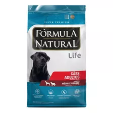 Ração Formula Natural Life Adulto Porte Medio E Grande 15kg