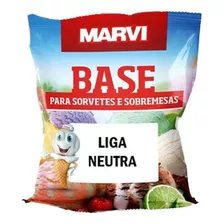 Liga Neutra M10 Para Sorvetes Picolés Marvi 1kg