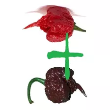 Carolina Reaper Chocolate + Carolina Red 100 Sementes Ardida