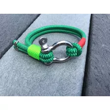 Pulsera Prenda Marinera Marino Bisutería