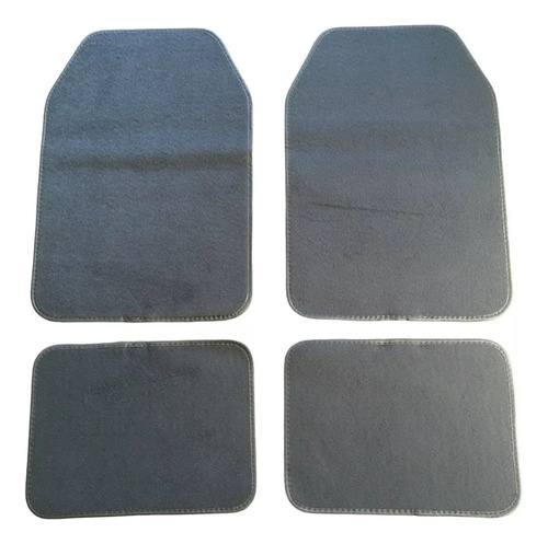 Kit 4 Tapetes De Alfombra Grises Mitsubishi L300 1996 Foto 5