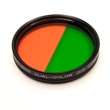 Filtro 49mm Dual Color Naranja / Verde Hoya