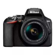 Nikon Kit D3500 + Lente 18-55mm Vr + Lente Af-p Dx Nikkor 70-300mm F/4.5-6.3g Ed
