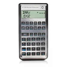 Calculadora Financiera Hp 30b Business Professional Color Plateado