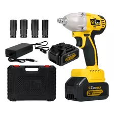 Chave De Impacto A Bateria 21v Bivolt Tb-21i The Black Tools