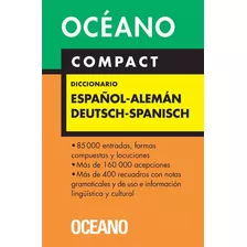 Diccionario Español - Alemán / Deutsch - Spanisch. Tapa Dura