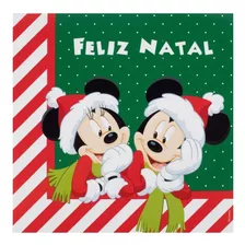 20 Guardanapo De Papel Mickey E Minnie Feliz Natal - Cromus