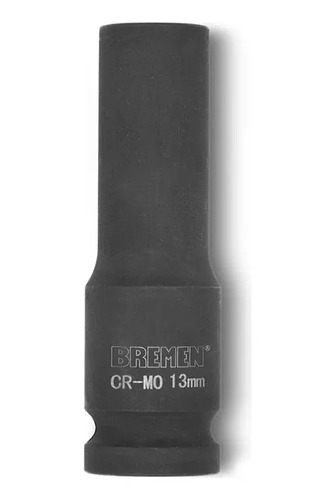 Llave Tubo Bremen 11mm Alto Impacto Enc 1/2 Largo 80mm 6095 Color Negro