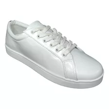 Tênis Casual Feminino Sola Reta Arezzo A 12830 Branco/azul