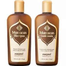 Mac Paul Kit Marrocan Shampoo 240ml E Condicionador 240ml