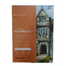 Block De Arte Papel Acuarela Watercolour Alpen De 300 Gr