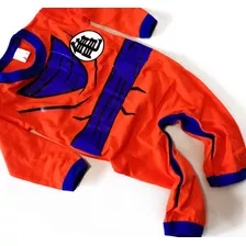 Pijama Entero Niño Disfraz Algodo Goku Dragon Bal Superheroe