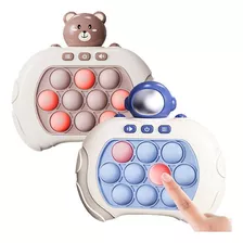 X2 Juguete Sensorial Juegos Electrónicos Pop Push Con 4 Mo Color 1 Astronauta - 1 Oso