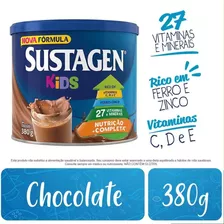 Sustagen Kids Chocolate 380g - Kit C/3un