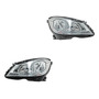 Par Juego Faros Niebla Mercedes Benz Clase E 2006 - 2008 Qwe