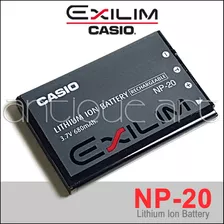  A64 Bateria Casio Np-20 Recargable Exilim Ex-s500 M2 Z5 S10