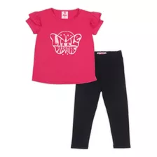 Conjunto Fucsia-negro Bubblegummers Ikeri Niña